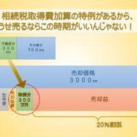 相続税取得費加算の特例